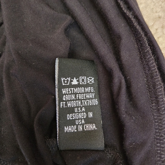 ROCK & ROLL COWGIRL Black Open Front Sweater with Colorful Embroidery Back.Small - Picture 9 of 13